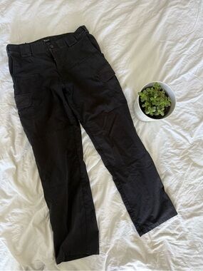 5.11 Tactical Men's Black Cargo Pants